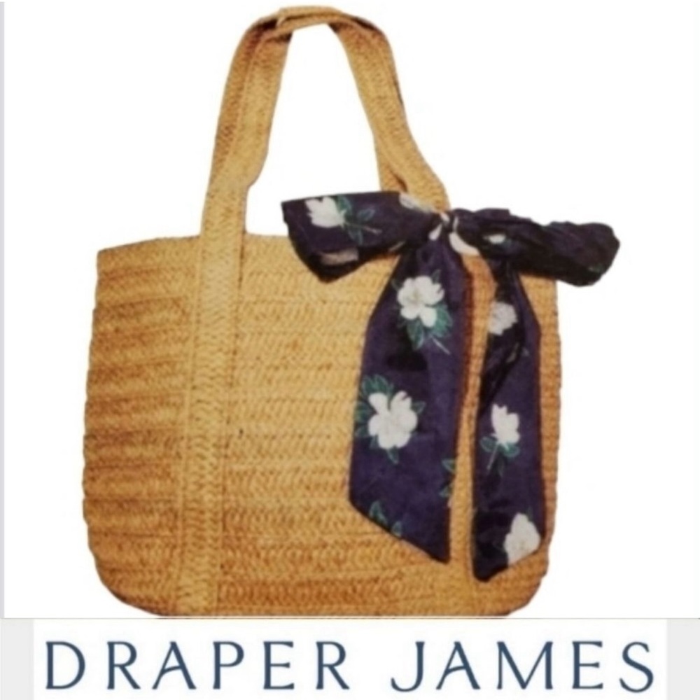 Draper James Everyday Straw Bag